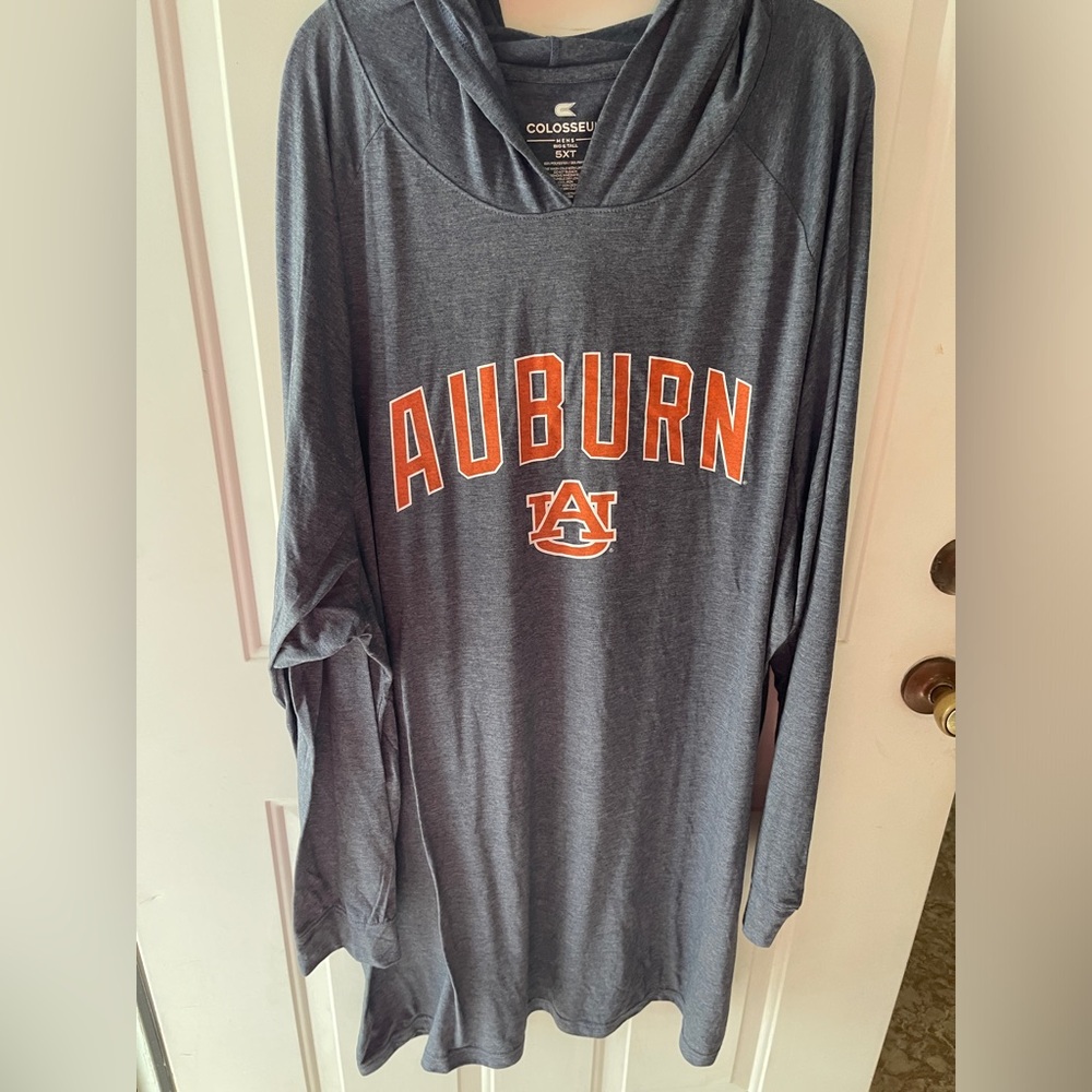 Colosseum Men's Big & Tall Long Sleeve Auburn Hoodie